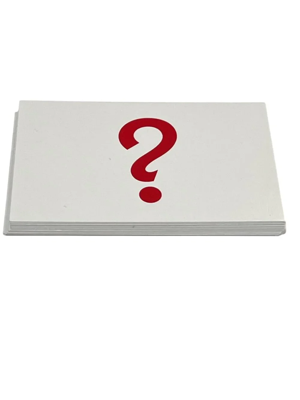 Monopoly Target Edition Replacement Chance Cards Red Question Mark